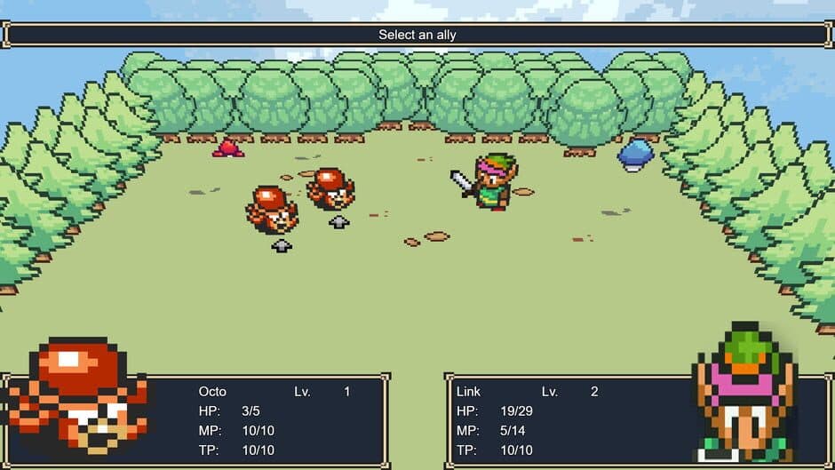 Скриншот 1 из Paper Zelda RPG