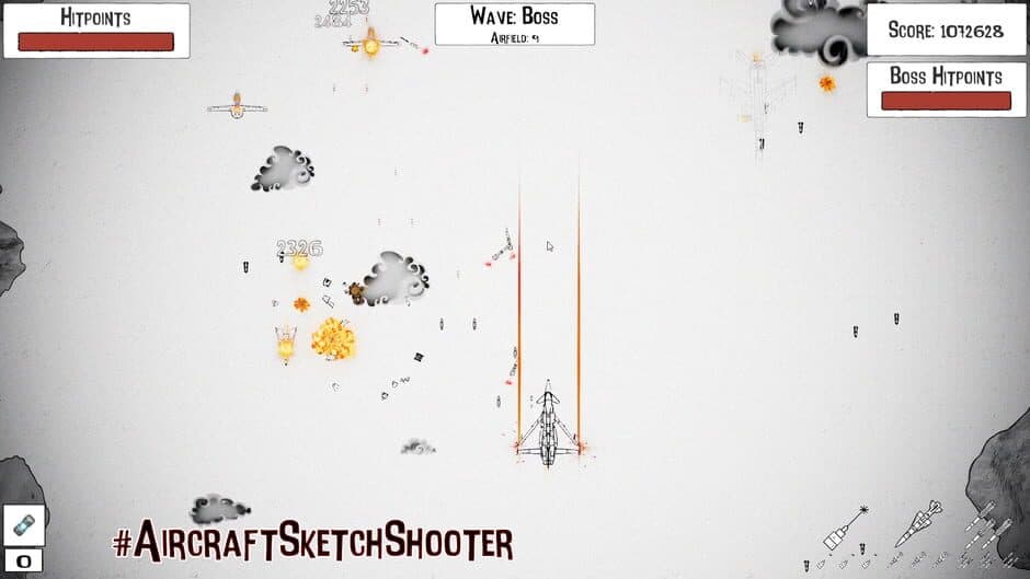 Скриншот 3 из Aircraft Sketch Shooter