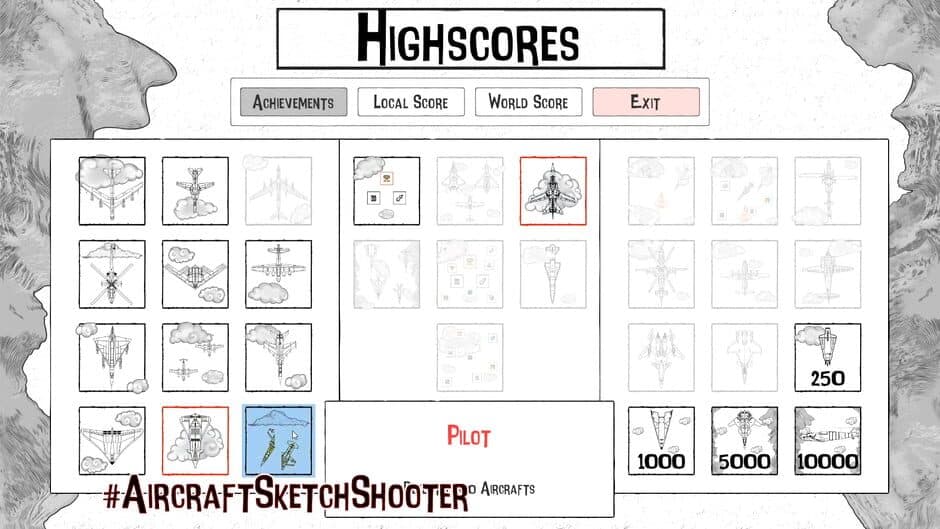 Скриншот 6 из Aircraft Sketch Shooter