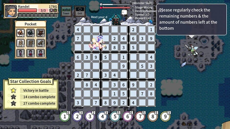 Скриншот 4 из Sudoku RPG