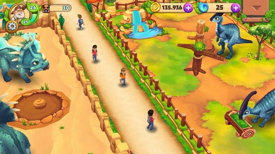Скриншот 4 из Dinosaur Park: Primeval Zoo