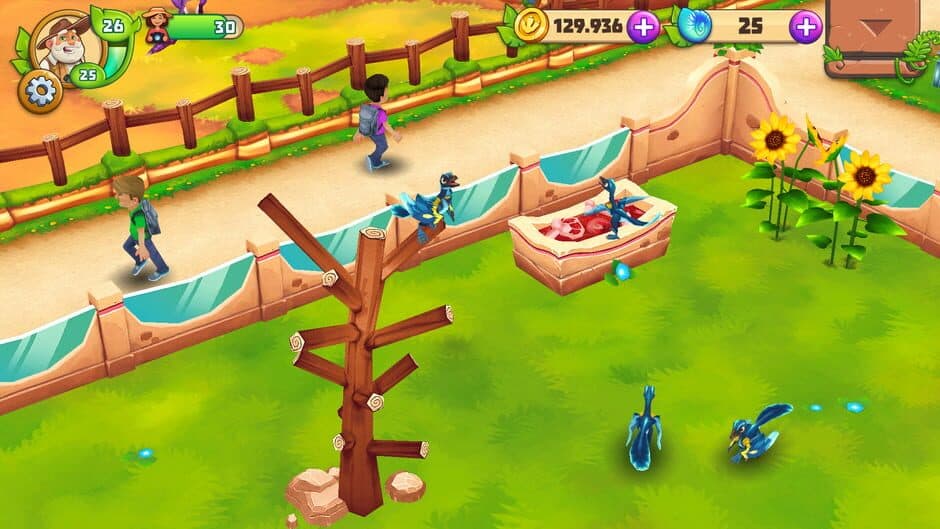 Скриншот 5 из Dinosaur Park: Primeval Zoo