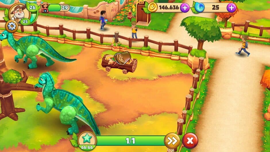 Скриншот 7 из Dinosaur Park: Primeval Zoo