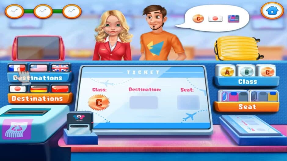 Скриншот 2 из Sky Girls: Flight Attendants