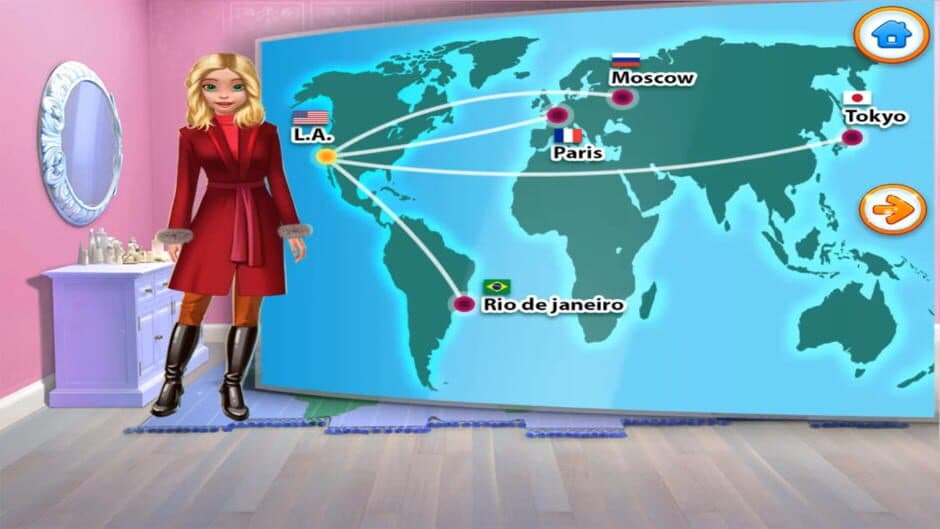 Скриншот 3 из Sky Girls: Flight Attendants