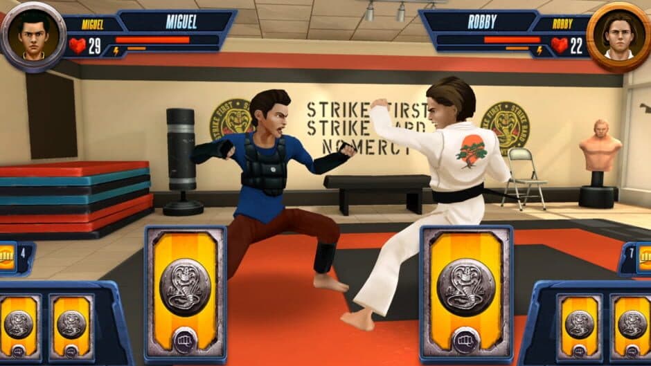 Скриншот 1 из Cobra Kai: Card Fighter