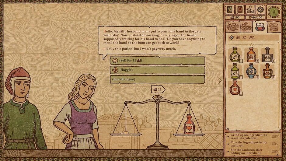 Скриншот 2 из Potion Craft