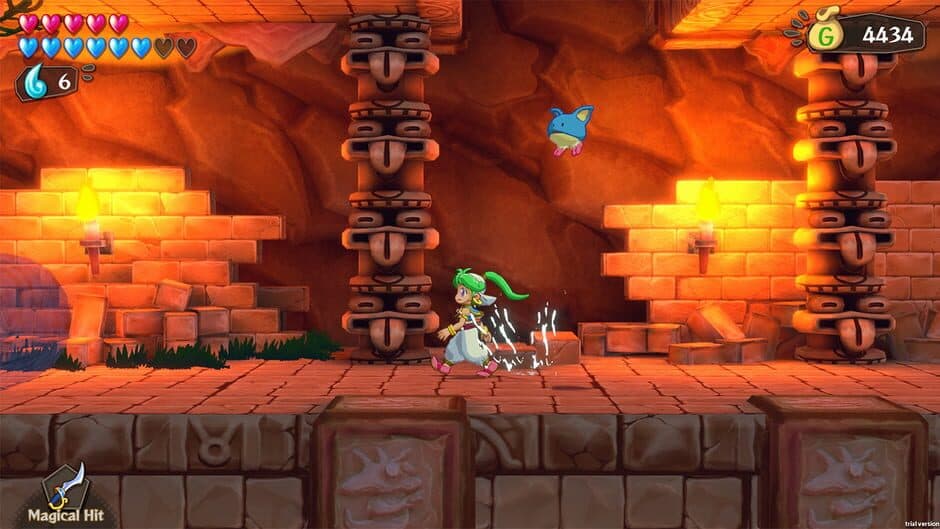 Скриншот 9 из Wonder Boy: Asha in Monster World