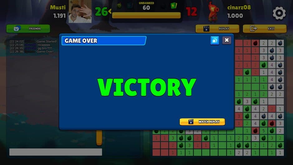 Скриншот 5 из Minesweeper Versus