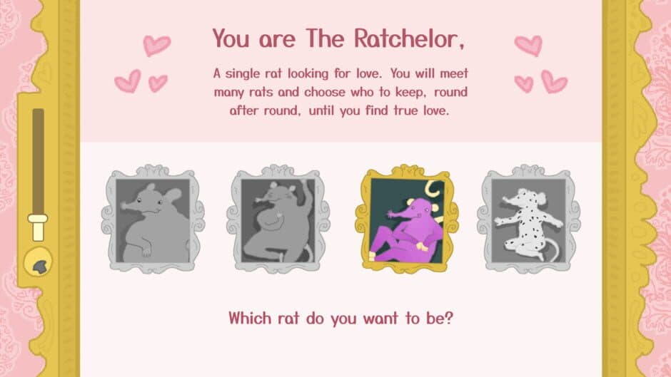 Скриншот 1 из The Ratchelor: A Rat Dating Sim