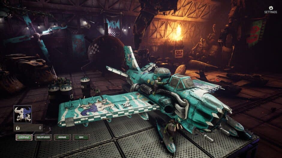 Скриншот 1 из Warhammer 40,000: Dakka Squadron - Flyboyz Edition