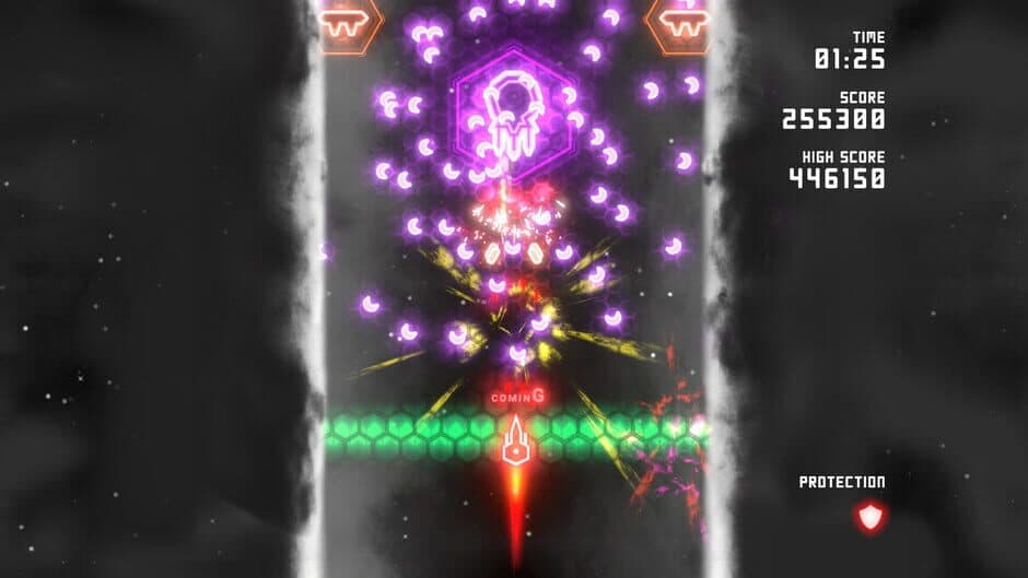 Скриншот 4 из Neon Ships: The Type'em Up Shooter