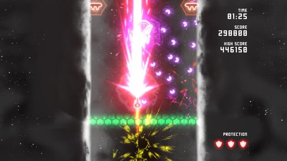 Скриншот 5 из Neon Ships: The Type'em Up Shooter