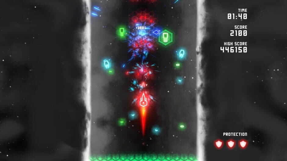 Скриншот 6 из Neon Ships: The Type'em Up Shooter