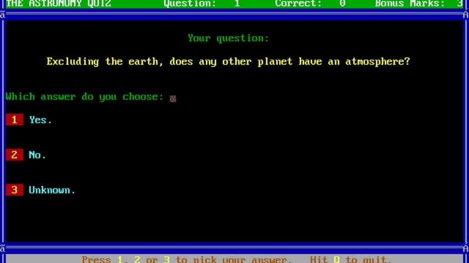 Скриншот 3 из The Astronomy Quiz