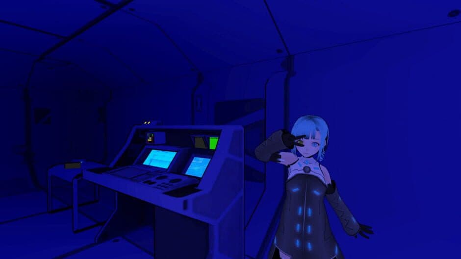 Скриншот 1 из Waifu's Spooky Space Station