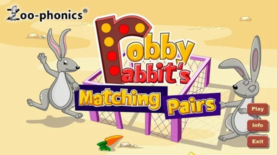 Скриншот 4 из Zoo-phonics 4: Robby Rabbit's Matching Pairs