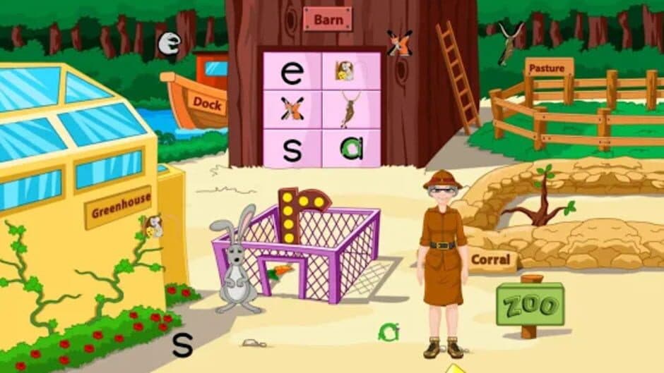 Скриншот 5 из Zoo-phonics 4: Robby Rabbit's Matching Pairs