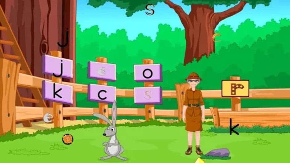 Скриншот 2 из Zoo-phonics 4: Robby Rabbit's Matching Pairs