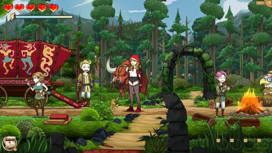 Скриншот 5 из Scarlet Hood and the Wicked Wood