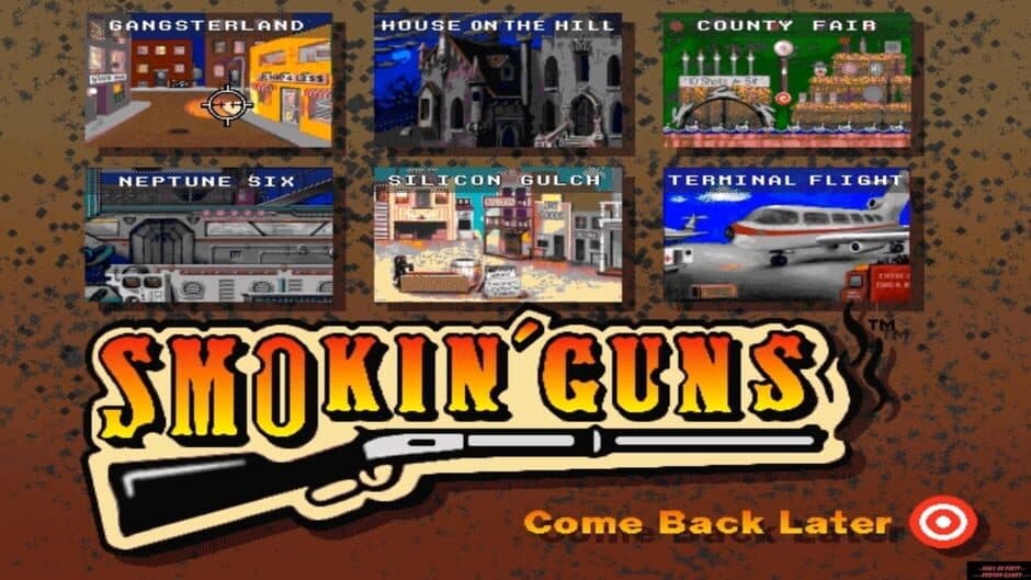Скриншот 1 из Smokin' Guns - Shooting Gallery