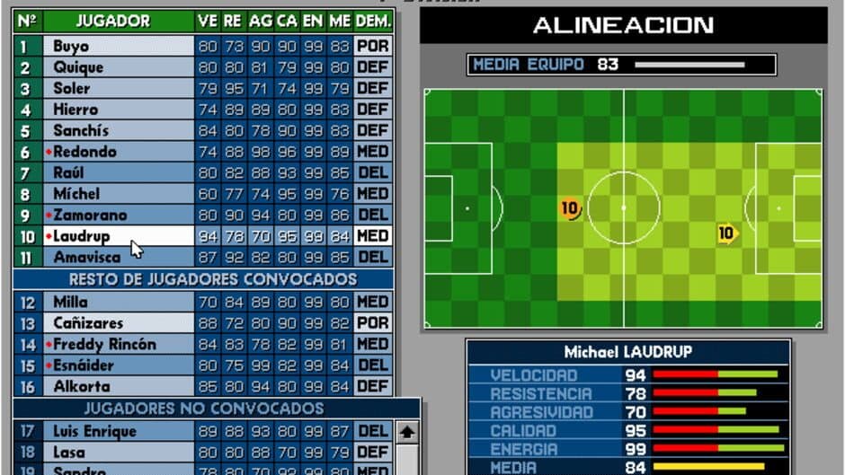 Скриншот 3 из PC Fútbol 4.0