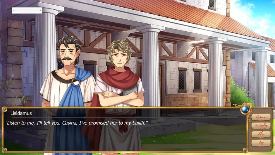 Скриншот 6 из Casina: A Visual Novel set in Ancient Greece