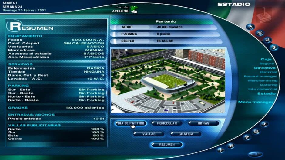 Скриншот 3 из PC Fútbol 2000