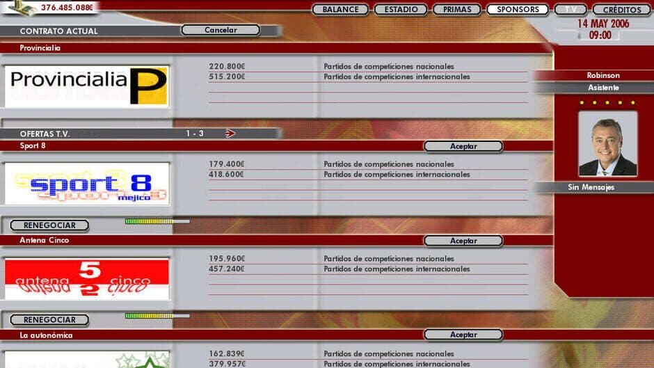 Скриншот 2 из PC Fútbol 2006
