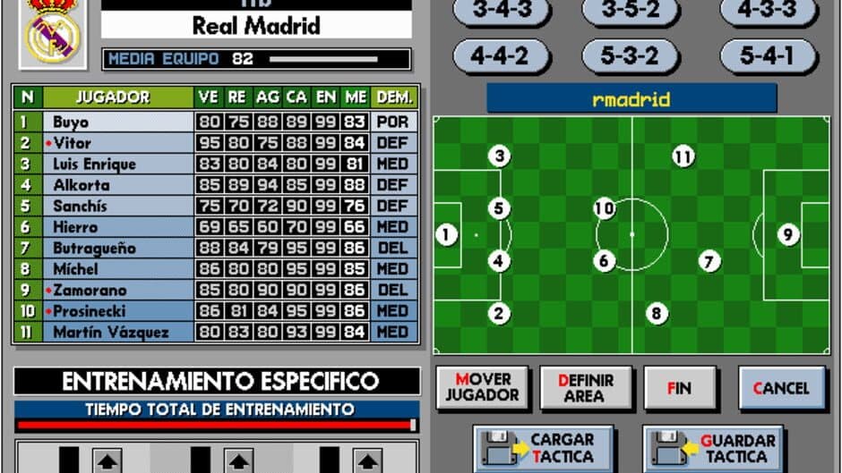 Скриншот 2 из PC Fútbol Edición Oro