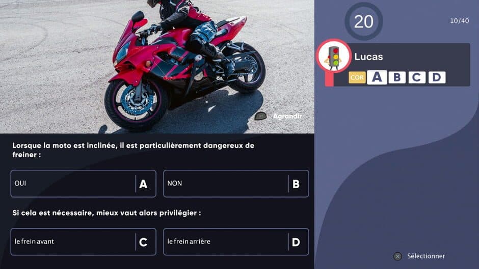 Скриншот 1 из Réussir: Code de la Route - Nouvelle édition