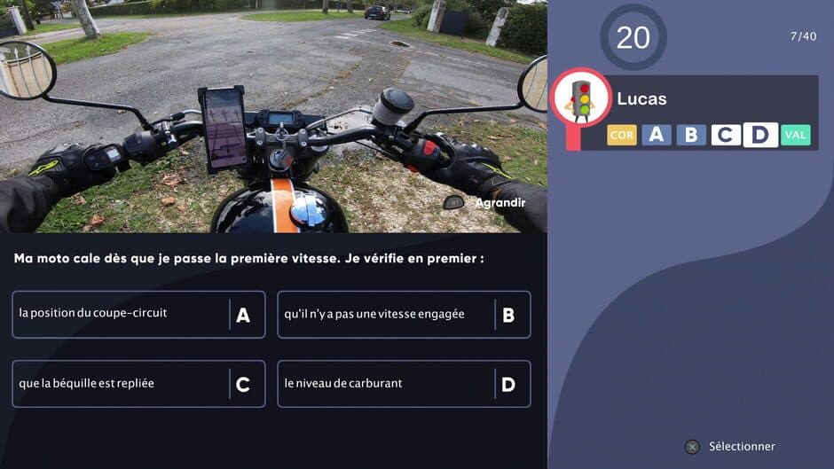 Скриншот 2 из Réussir: Code de la Route - Nouvelle édition