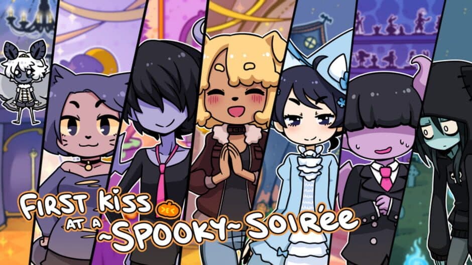 Скриншот 1 из First Kiss at a Spooky Soiree