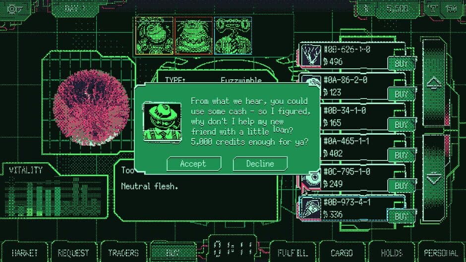 Скриншот 4 из Space Warlord Organ Trading Simulator
