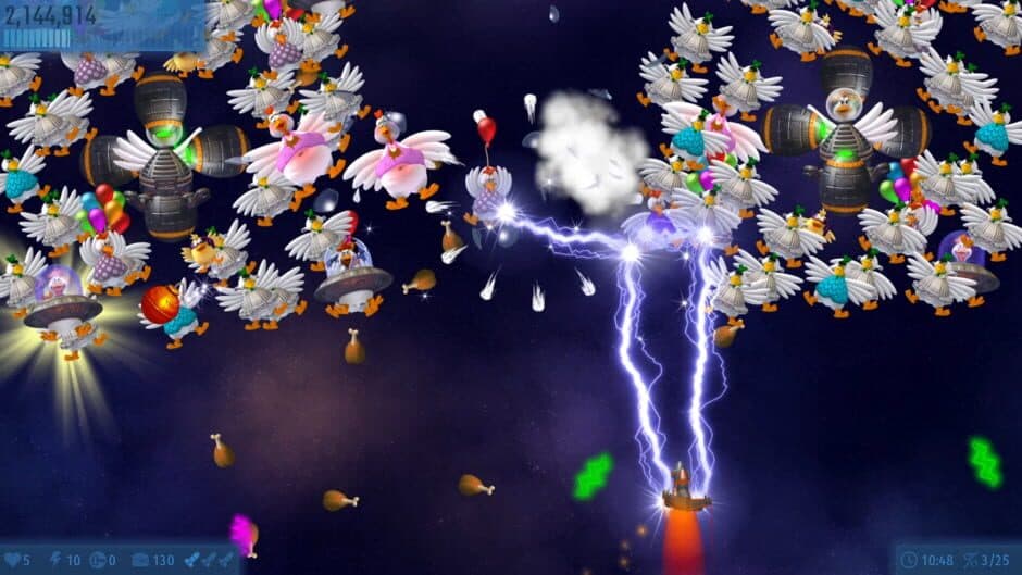 Скриншот 1 из Chicken Invaders Universe