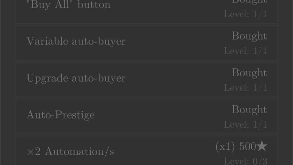 Скриншот 4 из Exponential Idle
