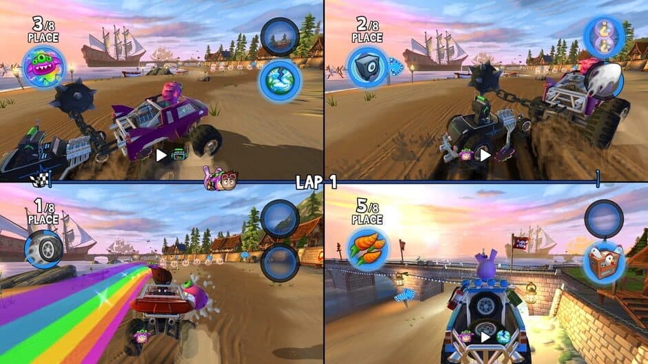 Скриншот 6 из Beach Buggy Racing 2: Island Adventure