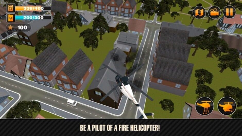 Скриншот 1 из Emergency Fire Helicopter Simulator 3D