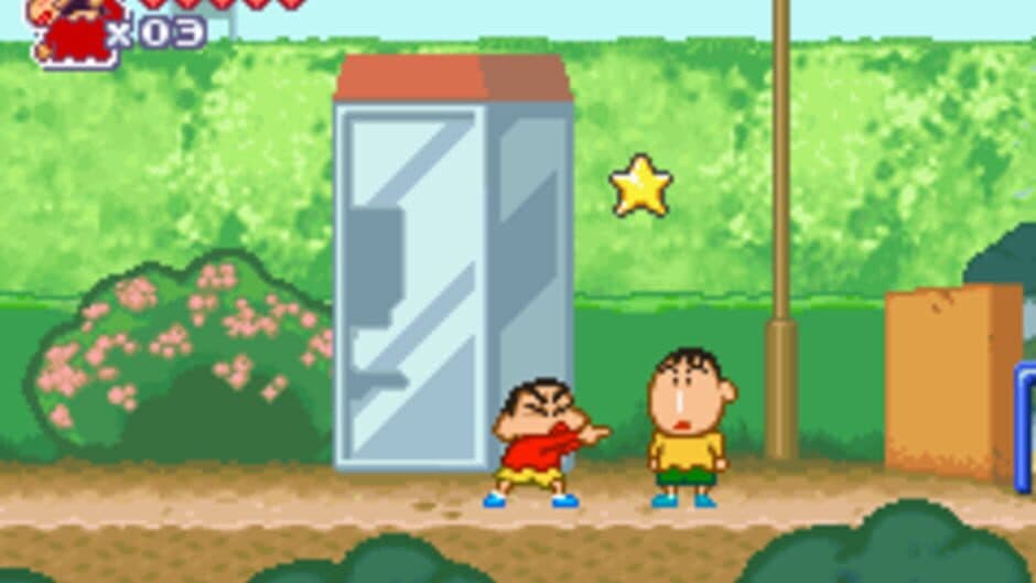 Скриншот 1 из Crayon Shin-Chan: Densetsu wo Yobu Omake no to Shukkugaan!