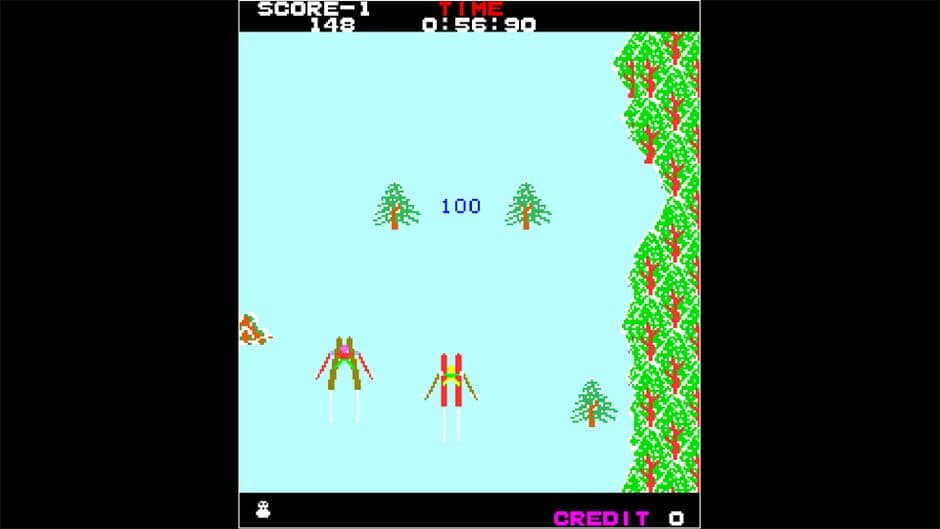 Скриншот 4 из Arcade Archives: Alpine Ski