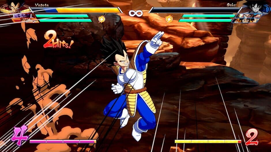 Скриншот 2 из Dragon Ball FighterZ: Vegeta