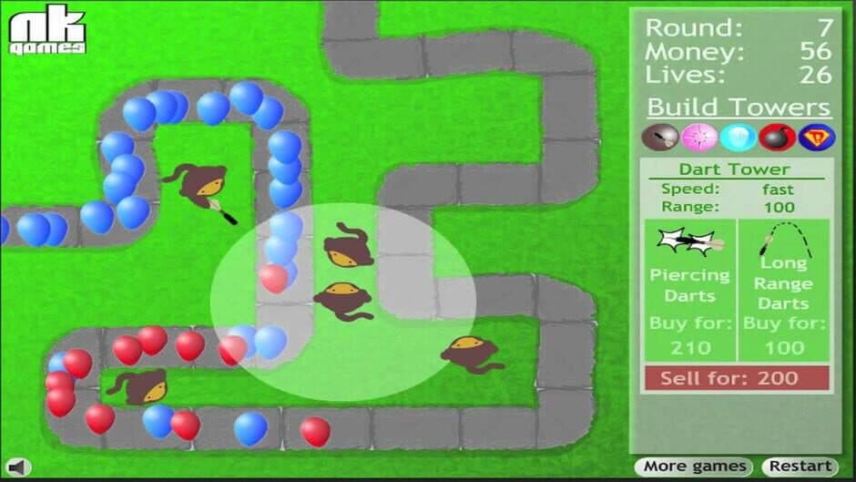 Скриншот 1 из Bloons TD