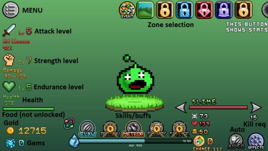 Скриншот 2 из Idle Skilling