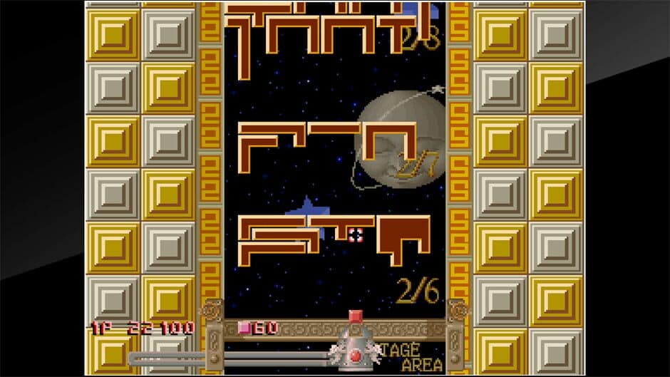 Скриншот 2 из Arcade Archives: Block Hole