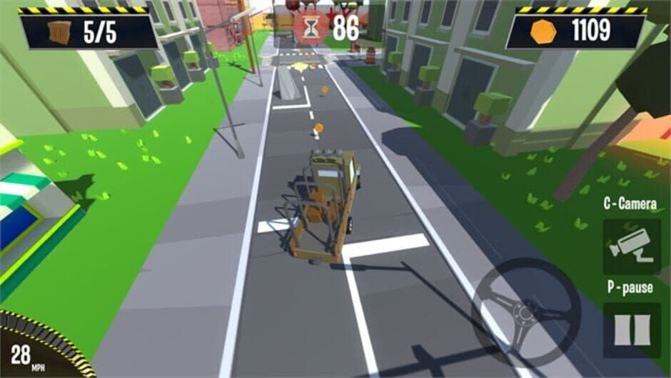 Скриншот 1 из Cargo Transportation: Low Poly