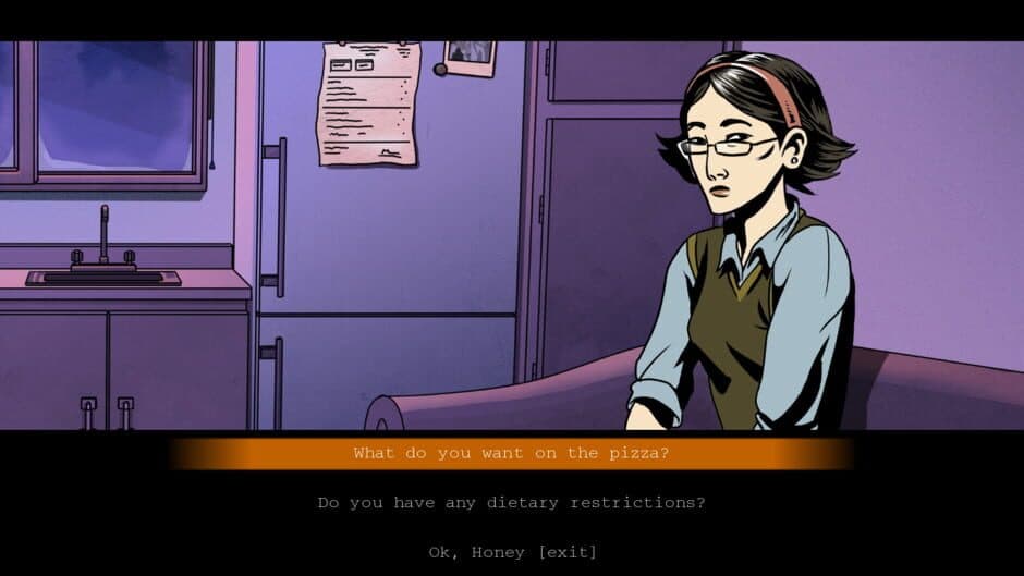 Скриншот 1 из Order A Pizza: A Visual Novel
