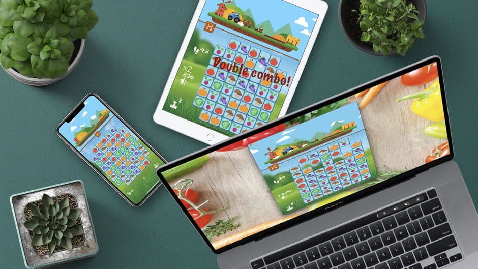 Скриншот 1 из Mama's Farm: Match ‪3‬