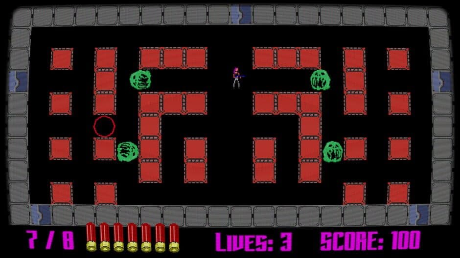 Скриншот 2 из Girl With A Lazer Shotgun