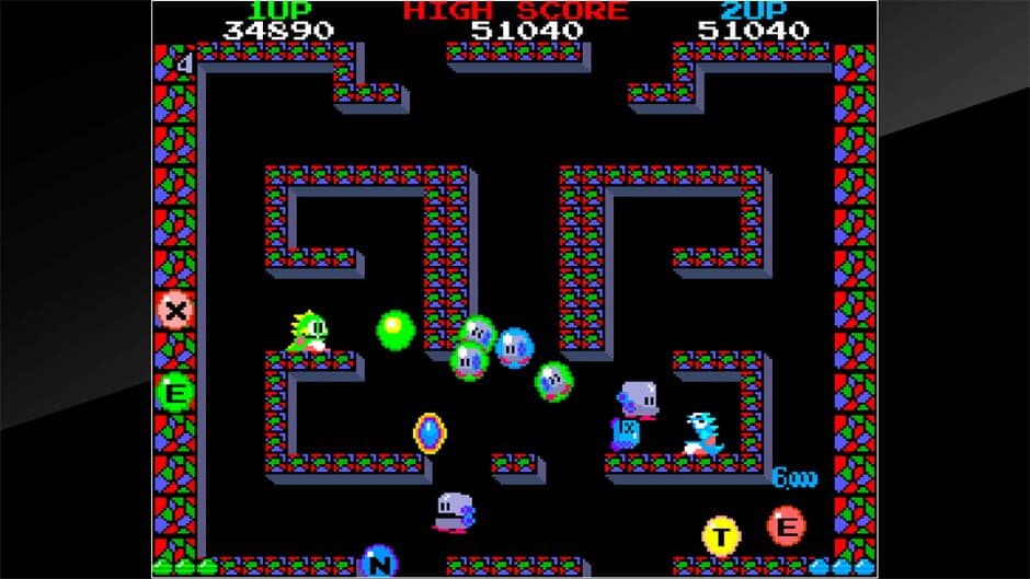 Скриншот 2 из Arcade Archives: Bubble Bobble