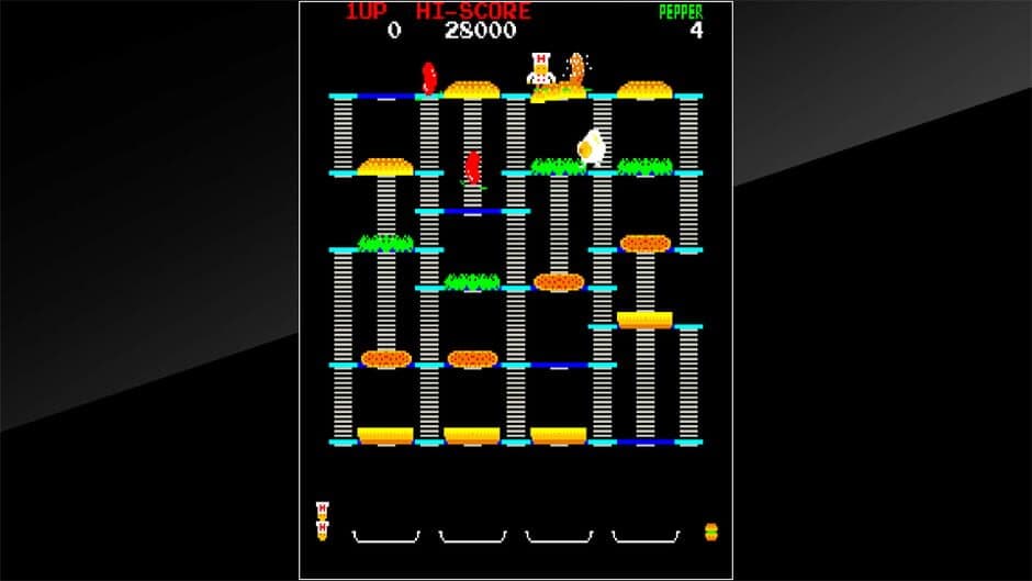 Скриншот 1 из Arcade Archives: Burger Time